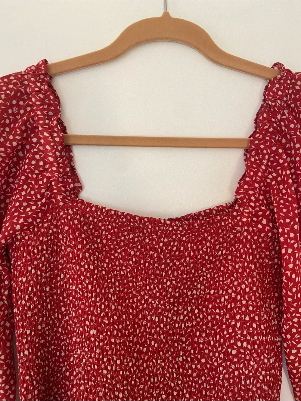 Madewell flattering red